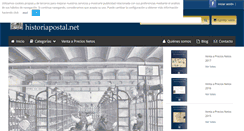 Desktop Screenshot of historiapostal.net