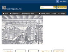 Tablet Screenshot of historiapostal.net